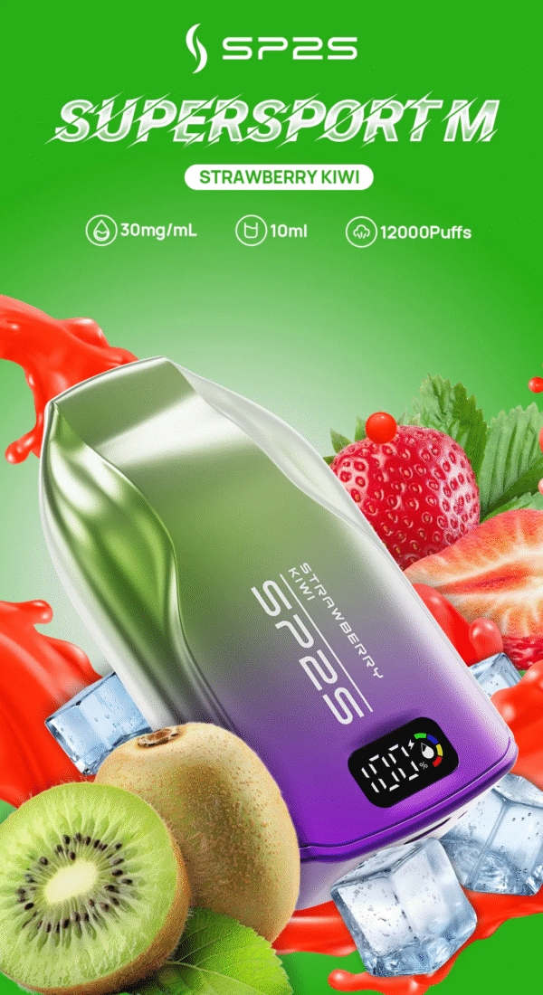 SP2S 12000口 拋棄式電子煙 發光可充電一次性煙桿 711現貨