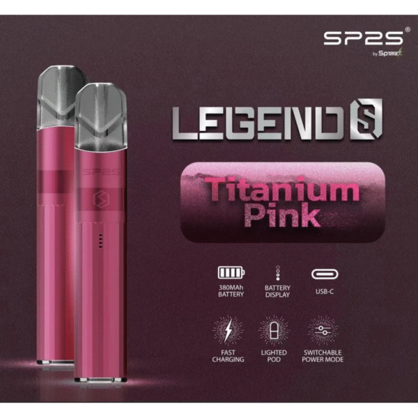 鈦粉 SP2S主機 傳奇系列鈦色霧化桿 通用悅刻 Relx煙彈一代