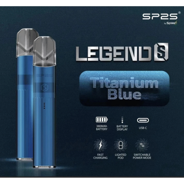 鈦藍 SP2S主機 傳奇系列鈦色霧化桿 通用悅刻 Relx煙彈一代