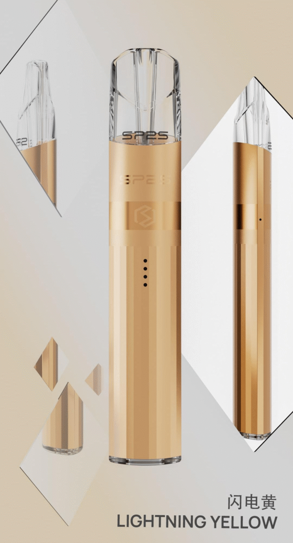 閃電黃 SP2S主機 傳奇系列鈦色霧化桿 通用悅刻 Relx煙彈一代