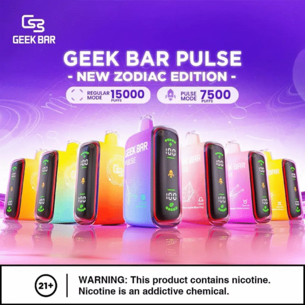 11a99774-b0bd-4f36-a2dd-24e92fed6e68 GEEK BAR PULESE 15000 Puffs 小火箭拋棄式電子煙 一次性霧化棒