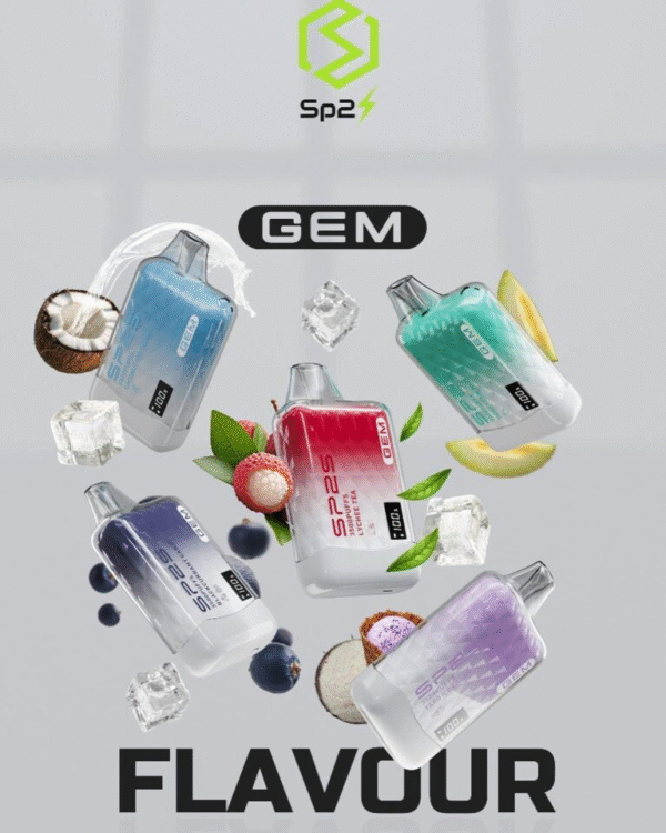 2 SP2S GEM 9000 PUFFS 拋棄式電子煙 一次性霧化桿