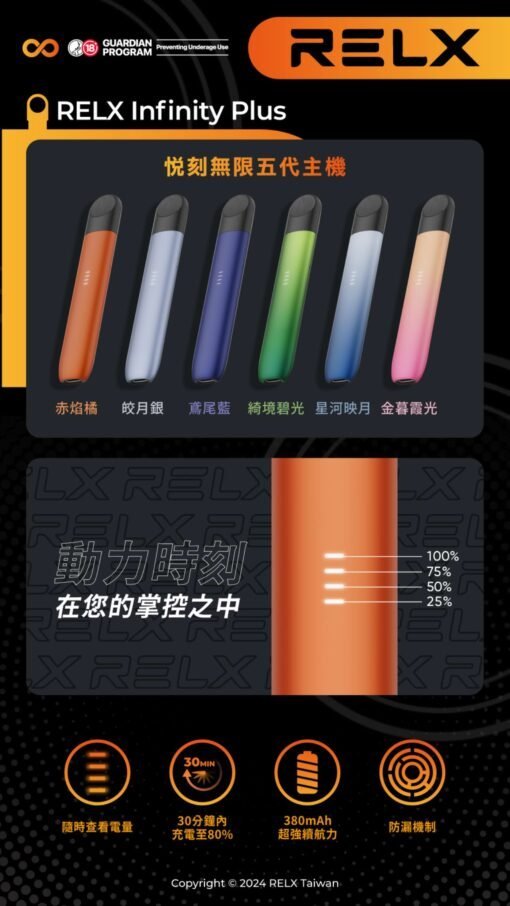 2 悅刻主機 Relx五代幻影霧化桿 通用四五6代煙彈