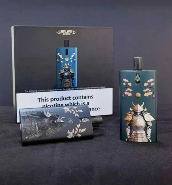 S1004.webp 【小煙套組】SAMURAI ARMOUR小煙煙桿 將軍鎧甲 注油式主機