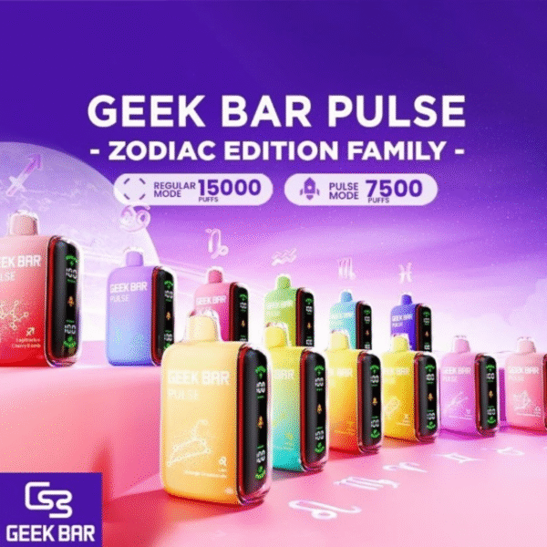 a432a47c-b3e8-4ab3-873c-81027f2531a9 GEEK BAR PULESE 15000 Puffs 小火箭拋棄式電子煙 一次性霧化棒