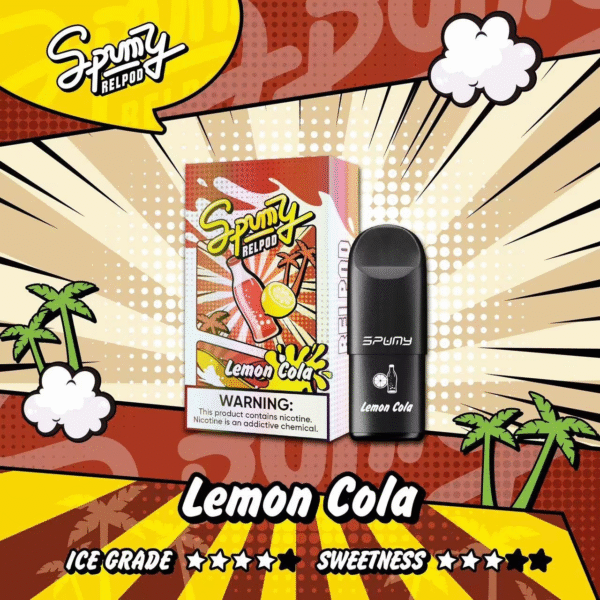 凍檸可樂 SPUMY新冰熊五代煙彈 思邦迷霧化彈 適用四五六代主機 711到付