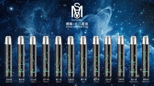 十二星座主機.jpg MSO十二星座主機 爅嘶可發光煙桿 適用一代煙彈 711貨到到付