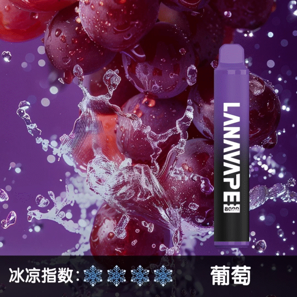 LANA 8000 PUFFS 拋棄式一次性電子煙 台灣電子煙推薦