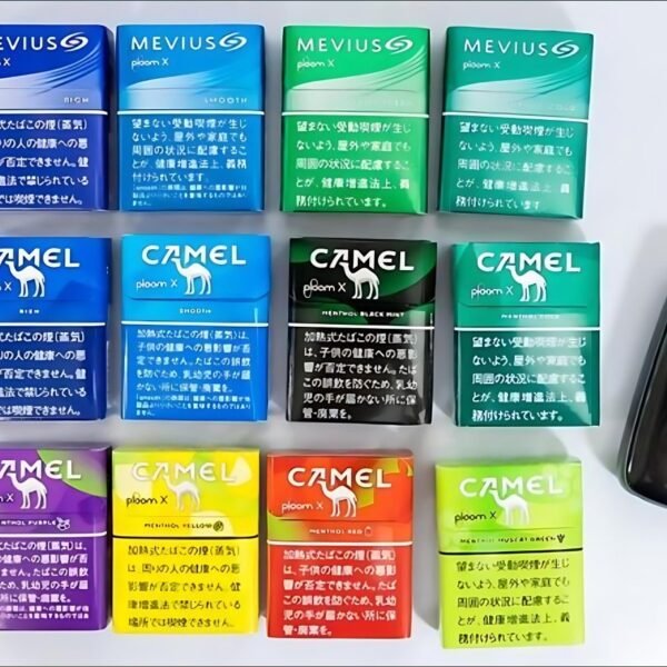 日本加熱煙.jpg PLOOM專用煙蛋 駱駝Camel加熱菸|七星MEVIUS 加熱菸推薦 711到付