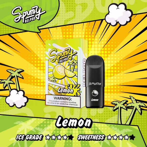 檸檬冰 SPUMY新冰熊五代煙彈 思邦迷霧化彈 適用四五六代主機 711到付