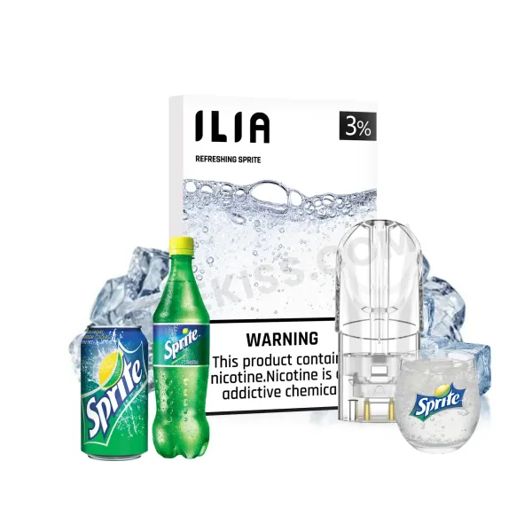 激爽雪碧 ILIA煙彈 哩啞霧化彈 通用悅刻Relx主機一代