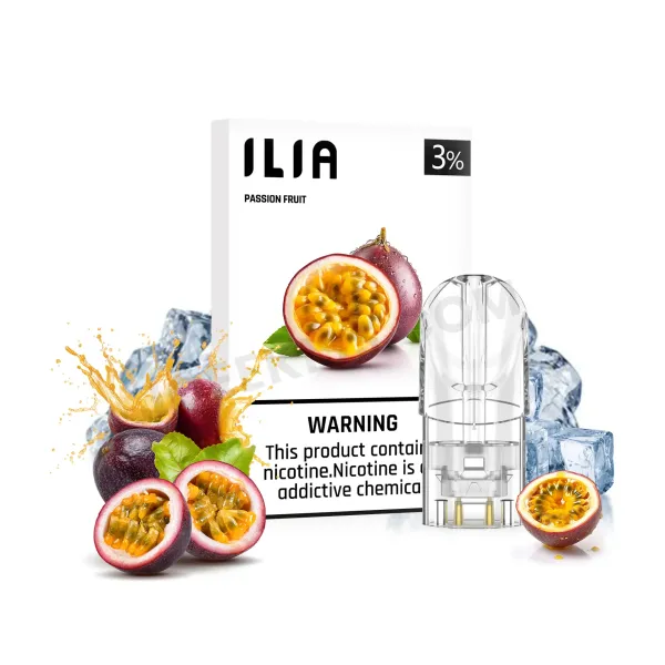 百香果 ILIA煙彈 哩啞霧化彈 通用悅刻Relx主機一代