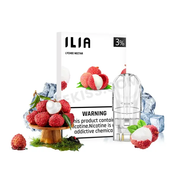 荔枝 ILIA煙彈 哩啞霧化彈 通用悅刻Relx主機一代