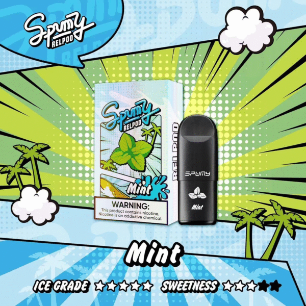 薄荷 SPUMY新冰熊五代煙彈 思邦迷霧化彈 適用四五六代主機 711到付