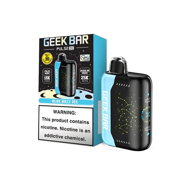 藍莓冰 GEEK BAR 25000 Puffs 拋棄式電子煙 星座款霧化棒 美歐爆款