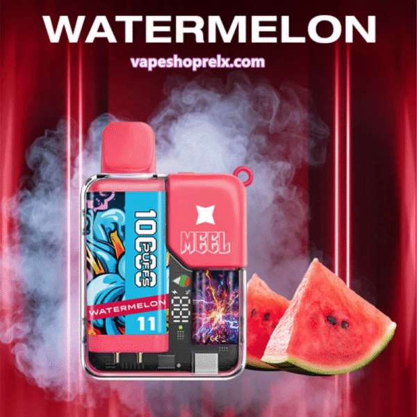 西瓜 MEEL Boost 10000 PUFFS 麻將盒子 一次性抛棄式電子煙