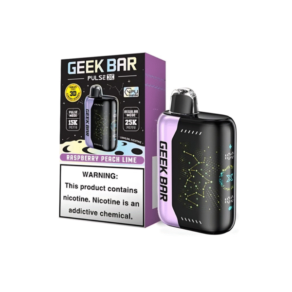 覆盆子桃子青檸 GEEK BAR 25000 Puffs 拋棄式電子煙 星座款霧化棒 美歐爆款