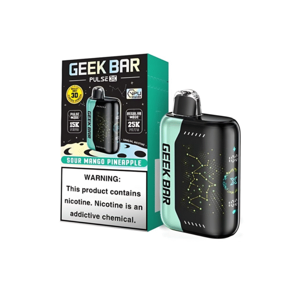 酸芒果菠蘿 GEEK BAR 25000 Puffs 拋棄式電子煙 星座款霧化棒 美歐爆款