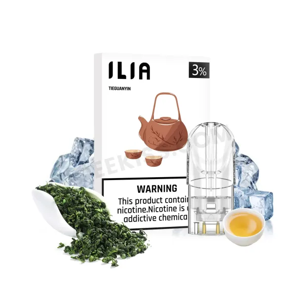 鐵觀音 ILIA煙彈 哩啞霧化彈 通用悅刻Relx主機一代