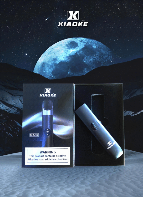 黑色 XIAOKE主機六代 梟客霧化桿 三檔調節 通用悅刻Relx煙彈四五六代