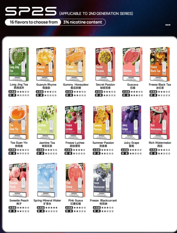 SP2S國際版煙彈 3顆裝 一代主機通用 買五盒送國際版主機