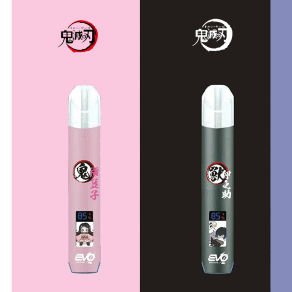 EVO鬼滅之刃原廠主機 首頁1 EVO × 鬼滅之刃 聯名主機|潮流動漫風格 | 帶屏發光小煙主機 711到付