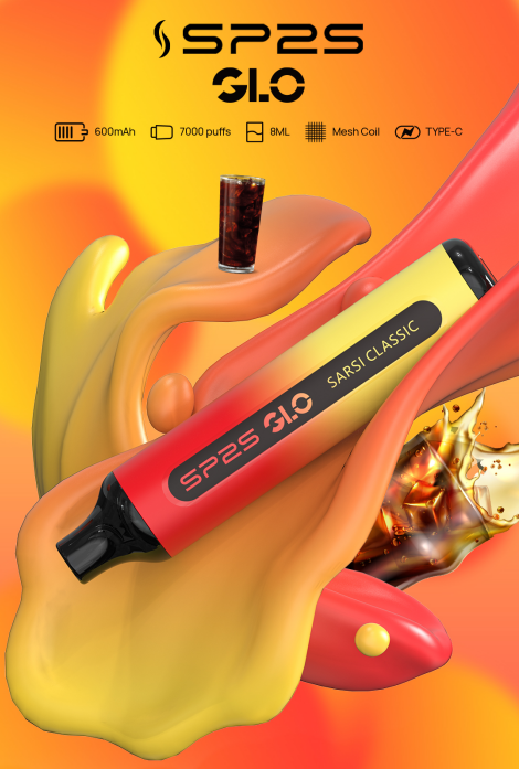 沙士经典 SP2S 7000 PUFFS 抛棄式電子煙 思博睿煙桿 新品上市