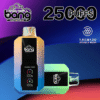 老虎血(紅牛) Bang 25000 Puffs拋棄式電子煙 超大屏幕 超大容量 可充電