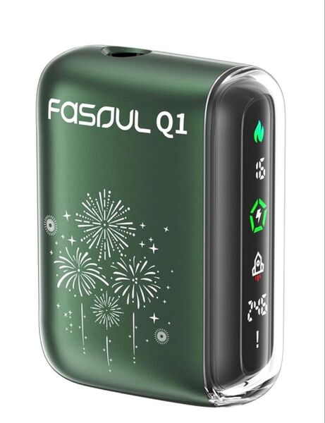 花火森林綠 (1) 【新品上市】Fasoul Q1 加熱煙機|TEREA專用主機|二回機升級版|台灣現貨速發