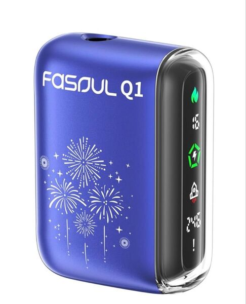 花火海洋藍 【新品上市】Fasoul Q1 加熱煙機|TEREA專用主機|二回機升級版|台灣現貨速發