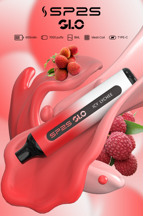荔枝甘露 SP2S 7000 PUFFS 抛棄式電子煙 思博睿煙桿 新品上市