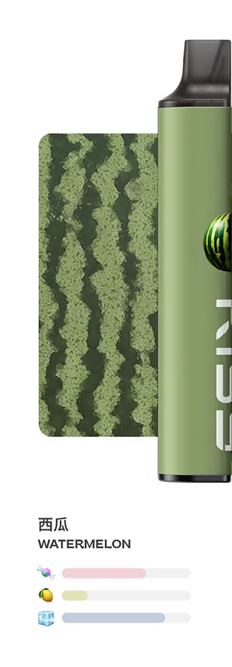 西瓜 KIS5 6500口拋棄式電子煙 鎧斯一次性煙桿 MIX&SHARE
