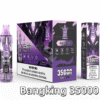 BANG KING 35000 PUFFS 葡萄冰 BANG KING 35000 PUFFS 龍捲風 一次性抛棄式霧化筆狀電子煙 超大容量 充電帶顯示屏