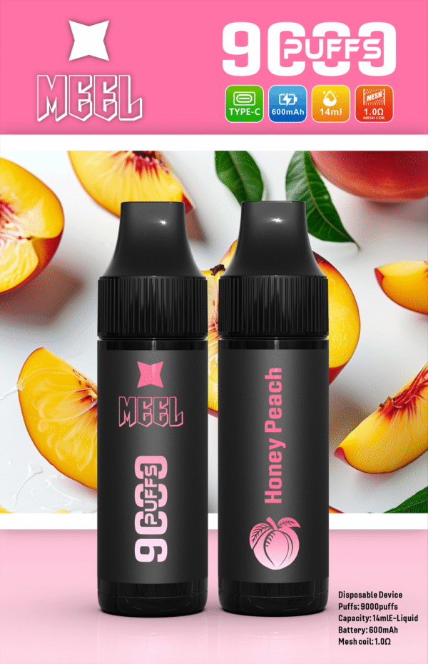MEEL 9000 PUFFS 一次性霧化棒抛棄式電子煙 711到付