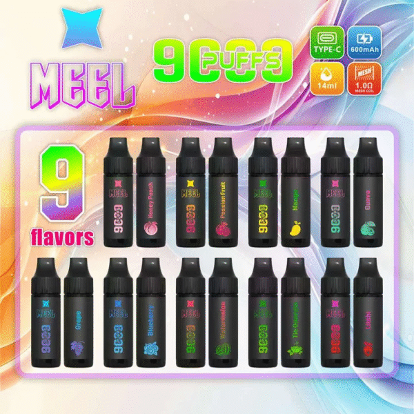 MEEL 9000 PUFFS 首頁 MEEL 9000 PUFFS 一次性霧化棒抛棄式電子煙 711到付
