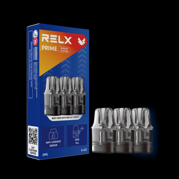 RELX Prime kit註油主機套裝 0.8和0.4 RELX Prime kit註油主機套裝 悅刻35W大功率小煙主機(含2顆倉) 現貨