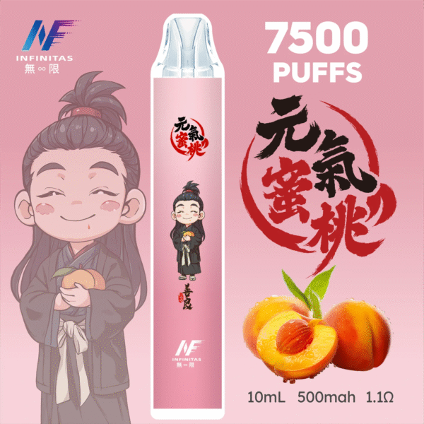 INF無限 鬼滅之刃抛棄式7500Puffs 一次性電子煙
