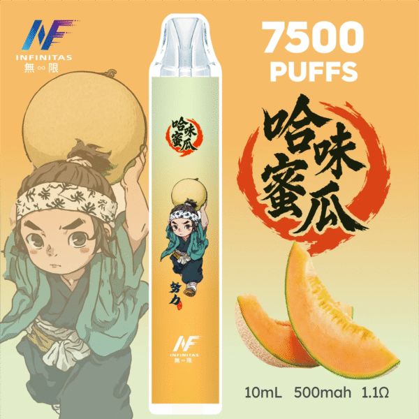 INF無限 鬼滅之刃抛棄式7500Puffs 一次性電子煙