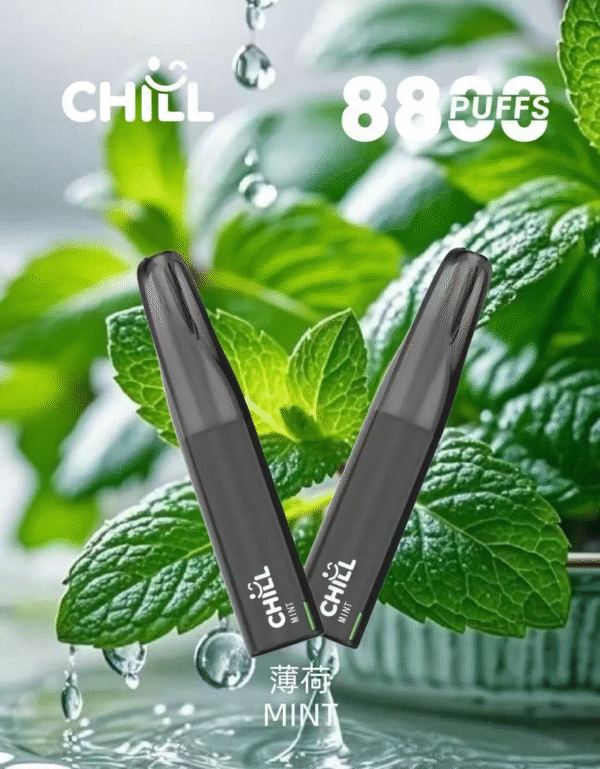 CHILL 8800 puffs 一次性抛棄式電子煙 薄荷 CHILL 8800 puffs 一次性抛棄式電子煙 鴨嘴獸同厰
