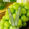 CHILL 8800 puffs 一次性抛棄式電子煙 陽光玫瑰 CHILL 8800 puffs 一次性抛棄式電子煙 鴨嘴獸同厰