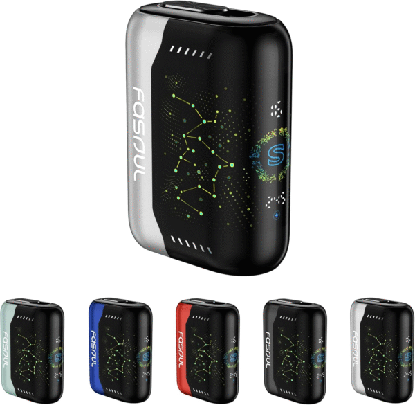 Fasoul Stellar二回機 珍珠白 最新高階加熱煙 Fasoul Stellar二回機 一根煙抽兩次 3D曲面發光