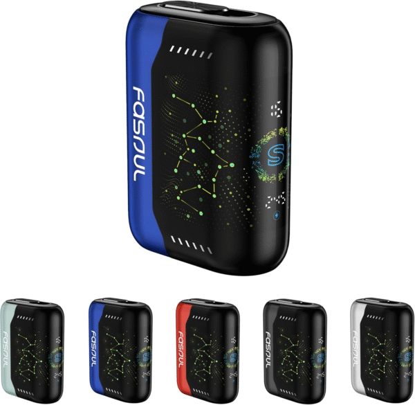 Fasoul Stellar二回機 藍色 最新高階加熱煙 Fasoul Stellar二回機 一根煙抽兩次 3D曲面發光