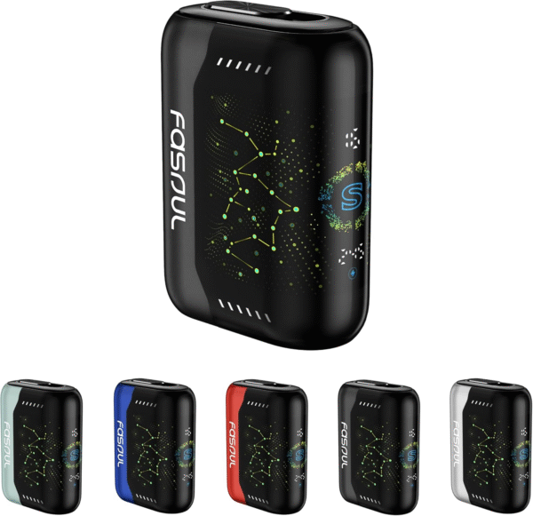 Fasoul Stellar二回機 黑色 最新高階加熱煙 Fasoul Stellar二回機 一根煙抽兩次 3D曲面發光