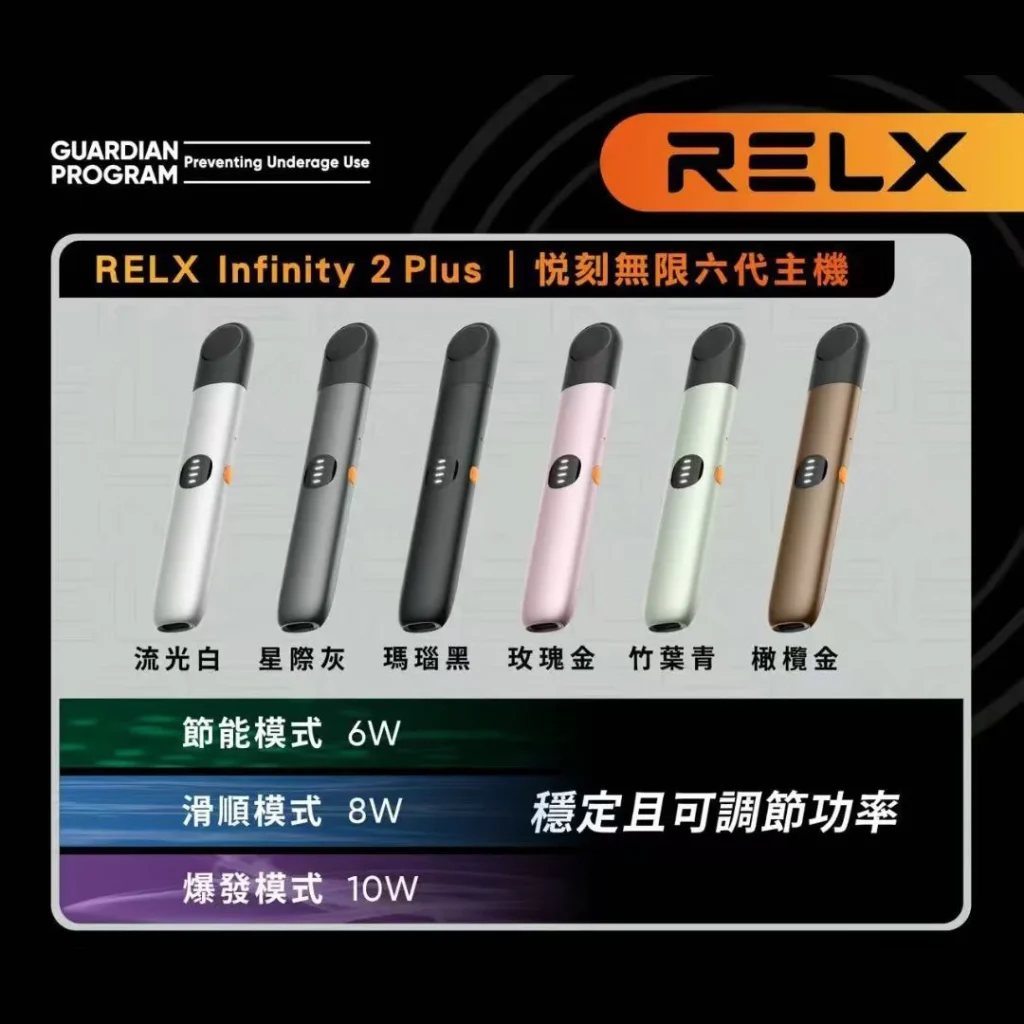Relx Infinity 2 Plus 悅刻六代電子煙主機