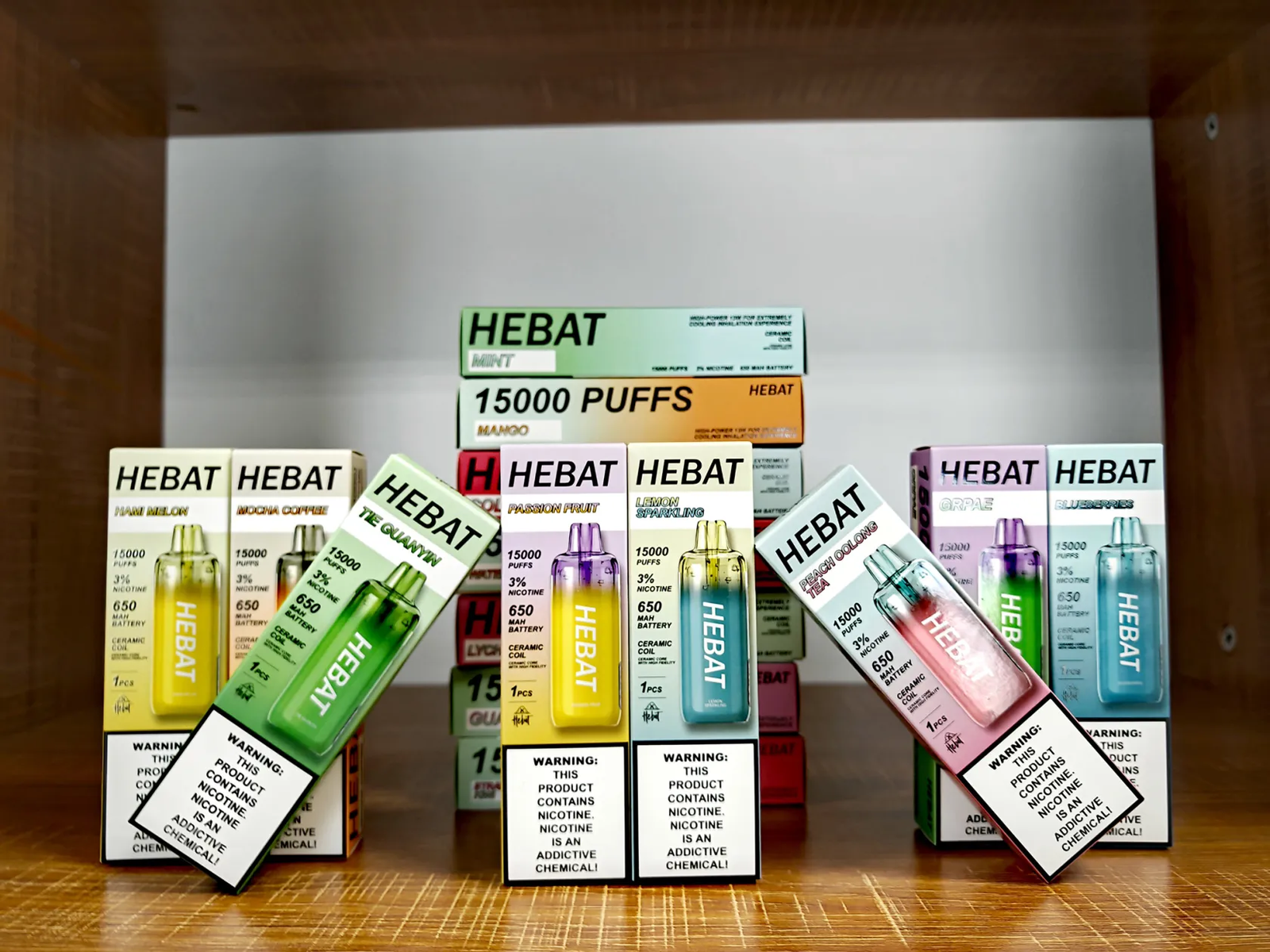 喜貝hebat 15000 puffs 一次性抛棄式電子煙